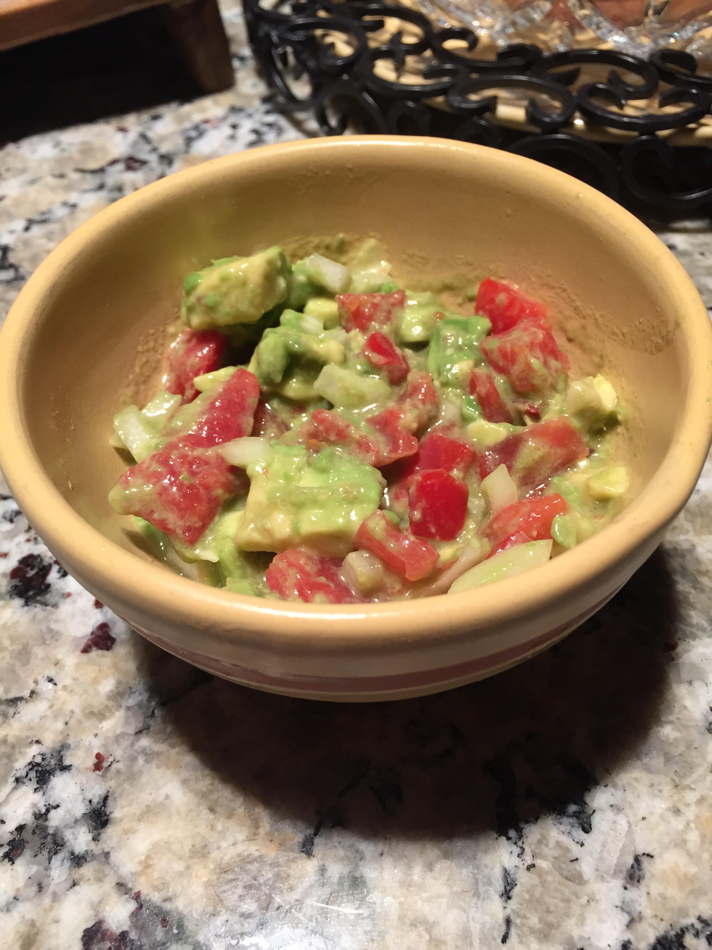 Simple Guacamole Well Balanced Nutrition