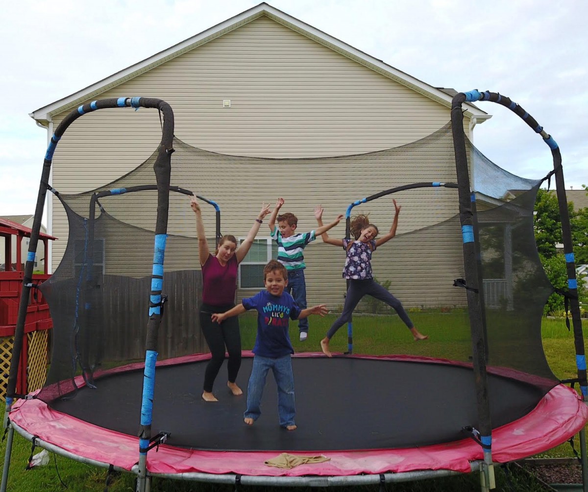 Why this mom is jumping for joy