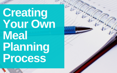 Creating your own meal planning process