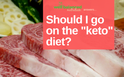 Should I go on a ketogenic diet?