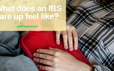 What does an IBS flare up feel like?