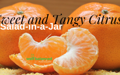 Sweet and Tangy Citrus Salad In a Jar