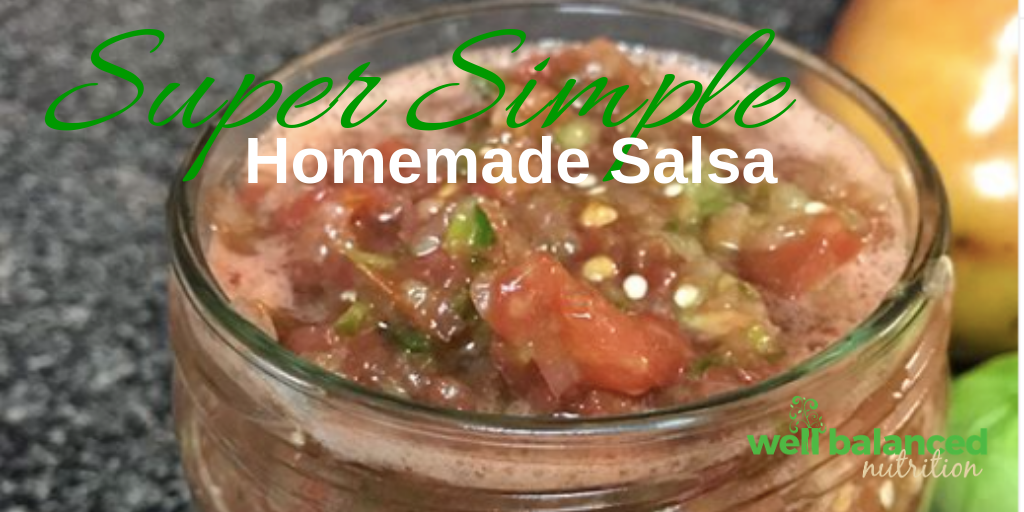 Super Simple and Delicious Homemade Salsa
