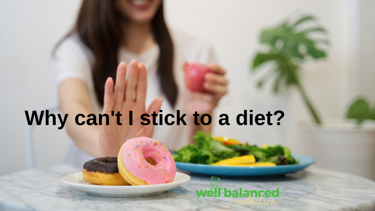 How to stick to a diet?
