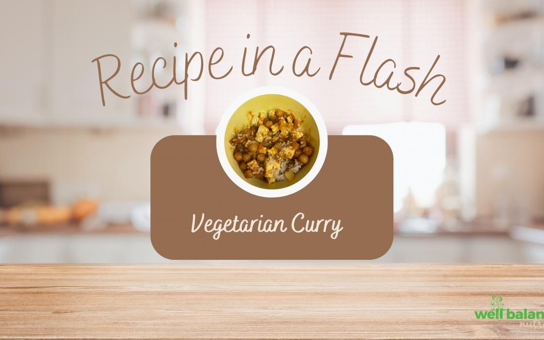 Vegetarian Curry in a Flash