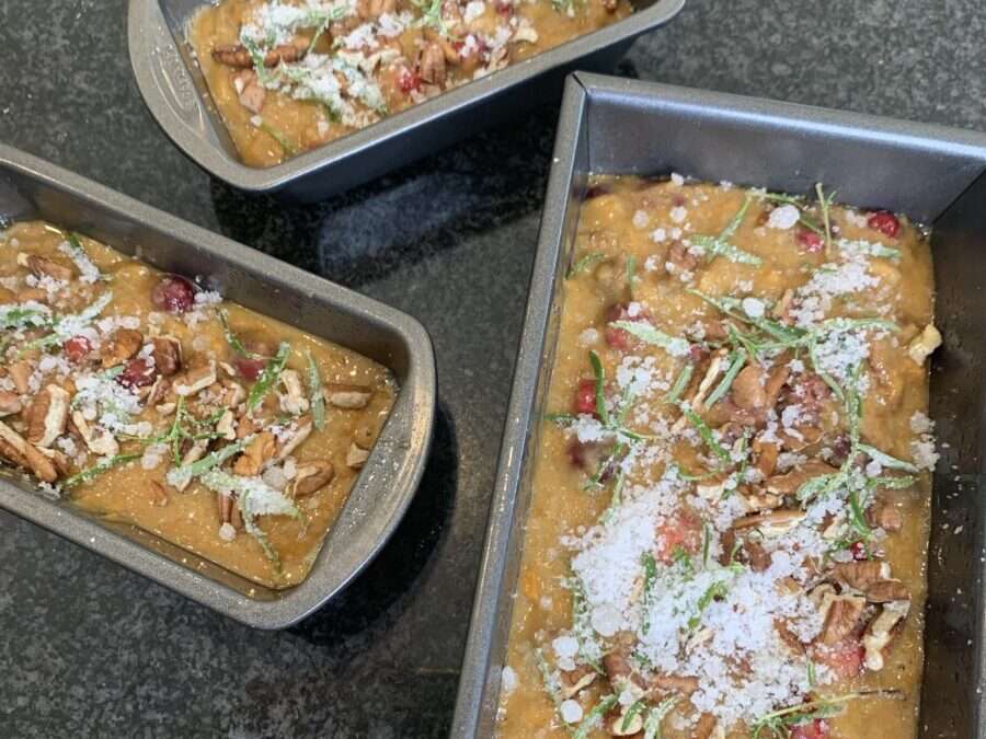 Festive Sweet Potato Bread