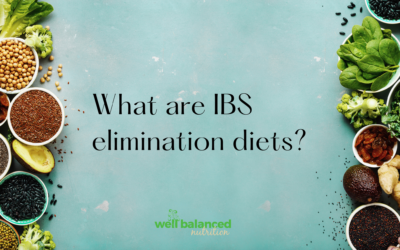 What are IBS elimination diets?