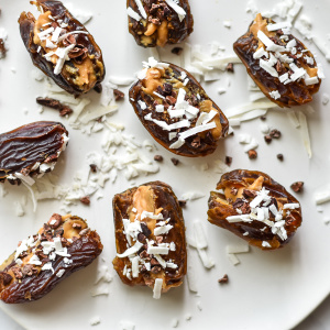 peanut butter stuffed dates