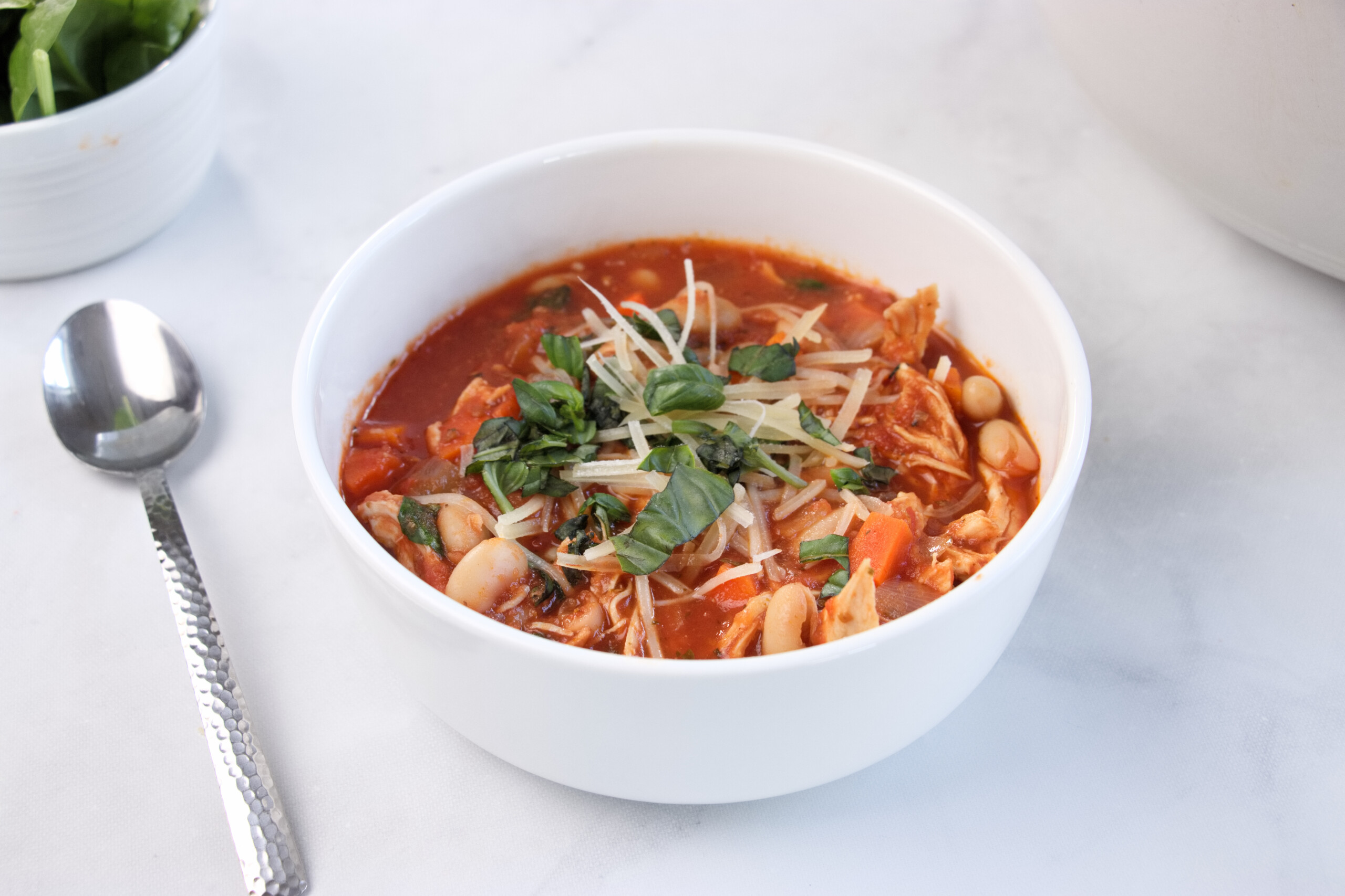 Shredded Chicken Vegetable Stew