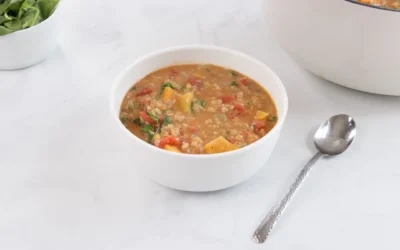 Shredded Chicken Vegetable Stew