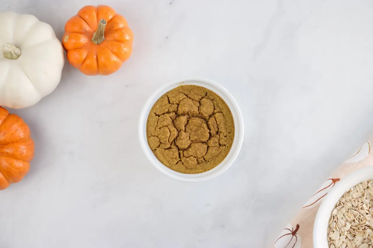 pumpkin spice blender oats