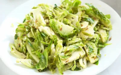 Lemony Sautéed Brussel Sprouts
