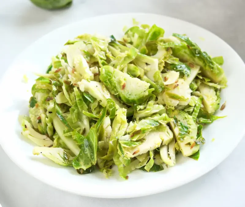 Lemony Sautéed Brussel Sprouts