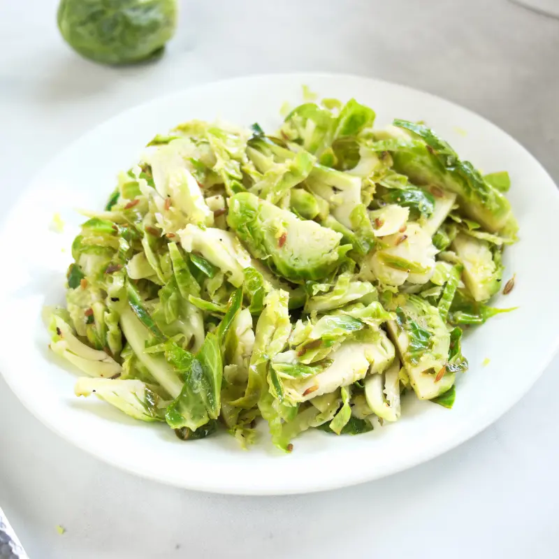 Lemony Sautéed Brussel Sprouts