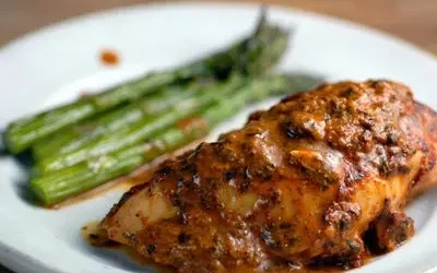 Baked Mustard Lime Chicken