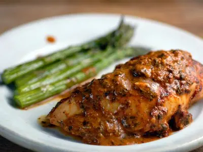 Baked Mustard Lime Chicken