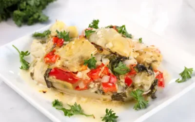 Spinach and Artichoke Chicken Build and Bake
