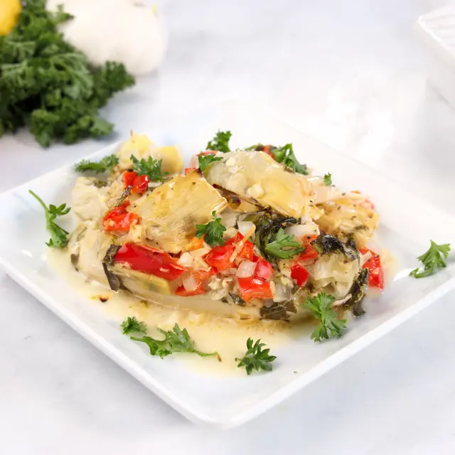 Spinach and Artichoke Chicken Bake