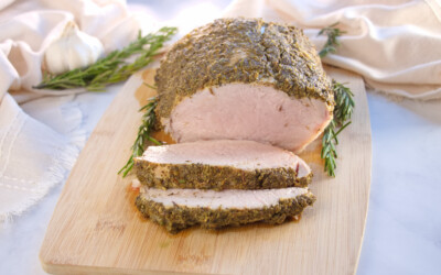 Herb Maple Mustard Pork Loin