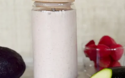 Creamy Avocado Berry Smoothie