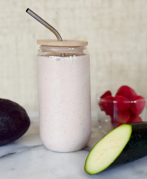 Creamy Avocado Berry Smoothie