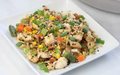 Quick Chicken and Vegetable Stir Fry with Quinoa