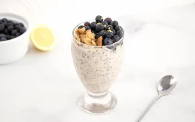 Blueberry Walnut Overnight Oats