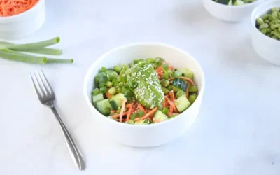 Quick Salmon Teriyaki Bowls