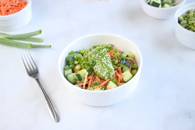 Quick Salmon Teriyaki Bowls