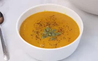 Roasted Carrot Ginger Soup